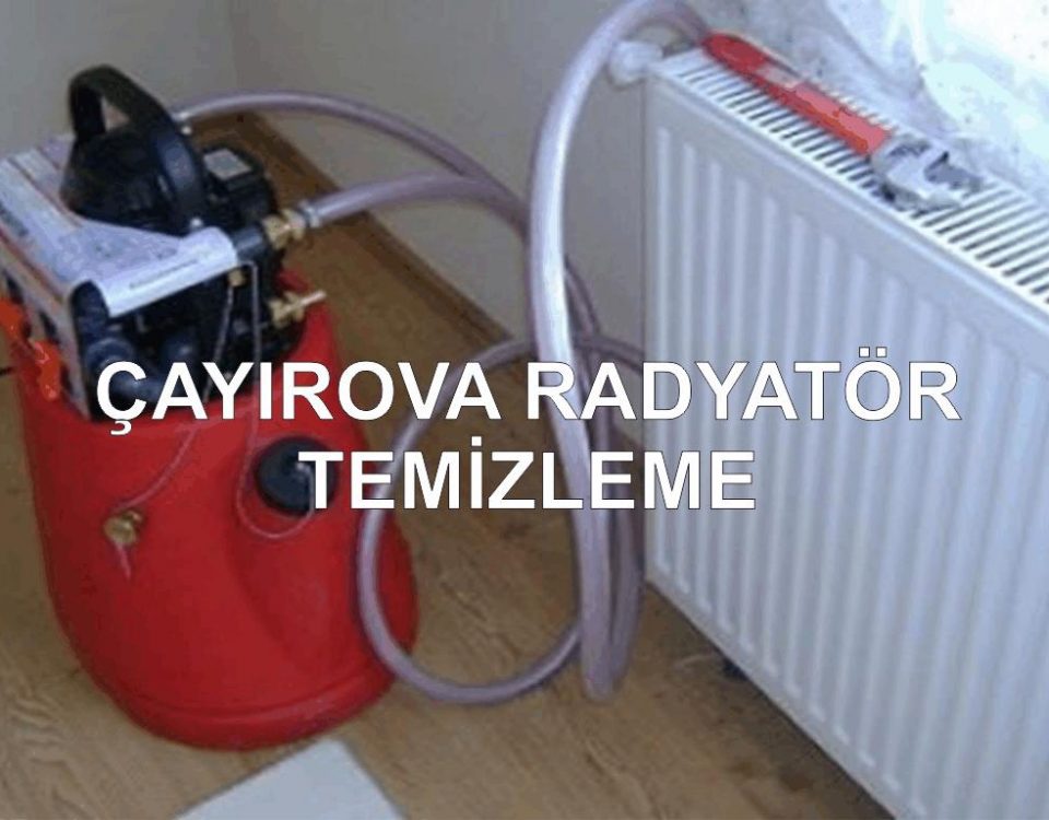 Çayırova Radyatör Temizleme