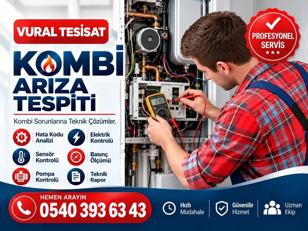 Kombi Arıza Tespiti - Vural Tesisat