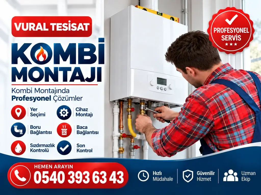 Kombi Montajı ve Değişimi - Vural Tesisat