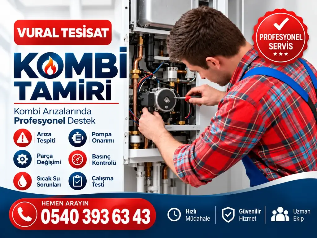 Kombi Tamiri ve Onarımı - Vural Tesisat