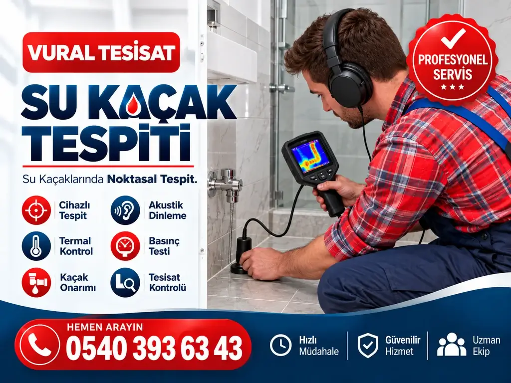 Su Kaçak Tespiti - Vural Tesisat
